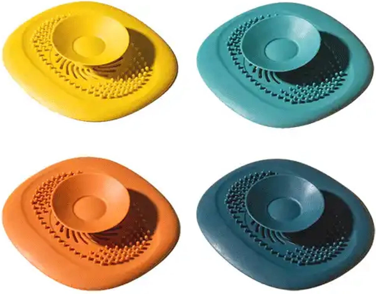 Luxe Doucheputje Afvoer Plug Zeef Stopper Stop - Universele Haarfilter Haarvanger Gootsteenstop Afvoerstop Onderdeel Afvoerputje Stopper Putje Rooster Voor Wastafel Gootsteen Spoelbak Bad Douchebak Keuken Wasbak Badkuip Aanrecht - Siliconen - Geel Luxe Doucheputje Afvoer Plug Zeef Stopper Stop - Universele Haarfilter Haarvanger Gootsteenstop Afvoerstop Onderdeel Afvoerputje Stopper Putje Rooster Voor Wastafel Gootsteen Spoelbak Bad Douchebak Keuken Wasbak Badkuip Aanrecht - Siliconen - Geel -Huishoudelijke Artikelen Winkel