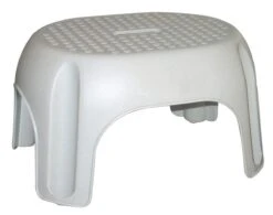 Curver One Step Opstapje Lichtgrijs -Huishoudelijke Artikelen Winkel 1200x948