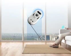 Merkloos Calodi® Robot Ramenwasser - Robot Ruitenreiniger - Ramenwasser Robot - Ramenwisser - Elektrische Glazenwasser - Incl. Afstandsbediening - Wit -Huishoudelijke Artikelen Winkel 1200x950