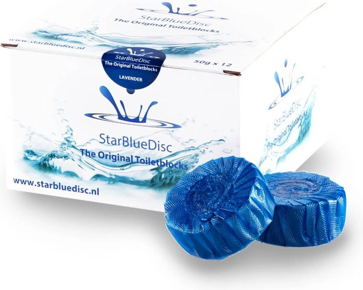 StarBlueDisc 12 stuks toiletblokjes halfjaar verpakking Blauw StarBlueDisc 12 Stuks Toiletblokjes Halfjaar Verpakking Blauw -Huishoudelijke Artikelen Winkel 1200x959 4