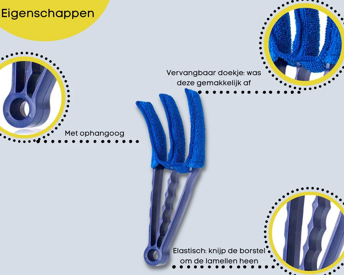 Jaloezie Reiniger Plumeau - Jaloezie Stoffer - Lamellen Reiniger - Stof Verwijderen - Lamellen Stofvrij Merkloos Jaloezie Reiniger Plumeau - Jaloezie Stoffer - Lamellen Reiniger - Stof Verwijderen - Lamellen Stofvrij -Huishoudelijke Artikelen Winkel