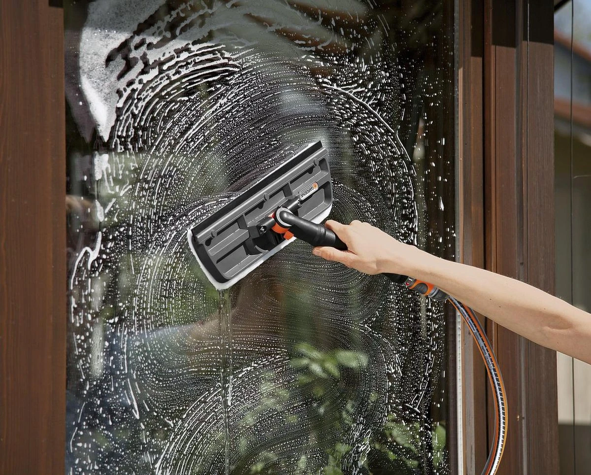 GARDENA Cleansystem raamborstel met trekker - werkbreedte 31 cm GARDENA Cleansystem Raamborstel Met Trekker - Werkbreedte 31 Cm -Huishoudelijke Artikelen Winkel 1200x964 6