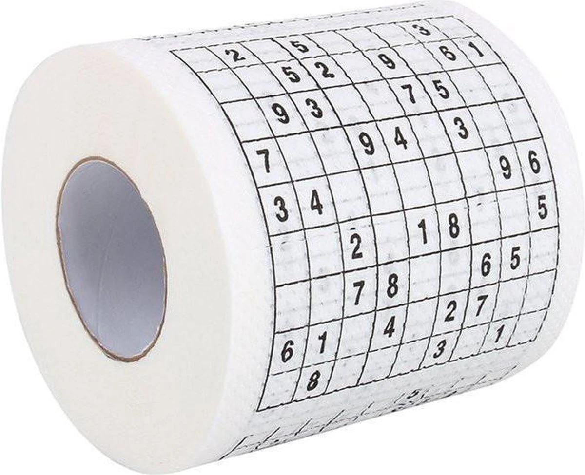 MikaMax Sudoku WC Papier - Sudoku - Iedervel een andere Sudoku - Toiletpapier - Puzzels - Puzzel MikaMax Sudoku WC Papier - Sudoku - Iedervel Een Andere Sudoku - Toiletpapier - Puzzels - Puzzel -Huishoudelijke Artikelen Winkel 1200x975 3