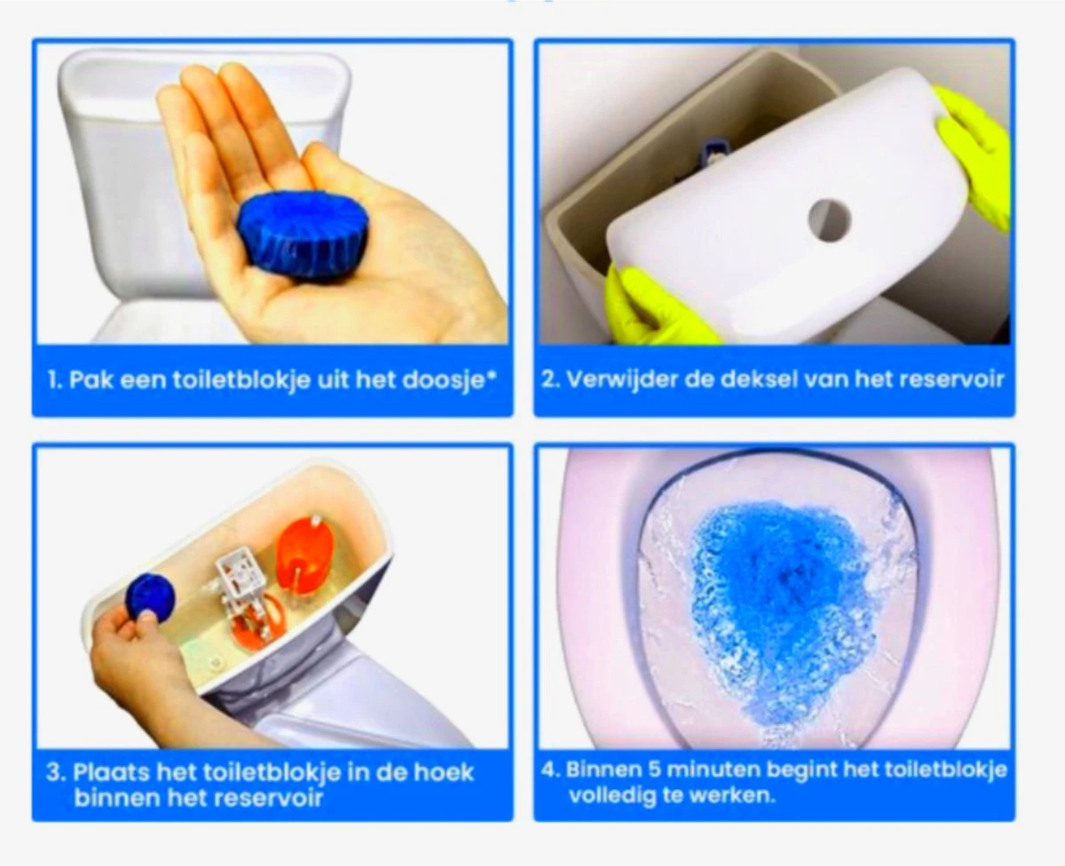 Toiletblokjes voor inbouwreservoirs – WC-blokjes – Toiletblokken in een voordeelverpakking – 30 stuks Merkloos Toiletblokjes Voor Inbouwreservoirs – WC-blokjes – Toiletblokken In Een Voordeelverpakking – 30 Stuks -Huishoudelijke Artikelen Winkel 1200x976 3