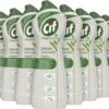 Cif CleanBoost Cream Original Schuurmiddel - 8 X 750 Ml - Voordeelverpakking