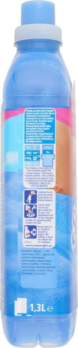 Soupline Hemels Fris Geconcentreerde Wasverzachter 6 x 52 wasbeurten - Voordeelverpakking Soupline Hemels Fris Geconcentreerde Wasverzachter 6 X 52 Wasbeurten - Voordeelverpakking -Huishoudelijke Artikelen Winkel