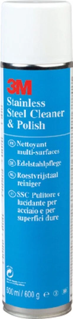 3M RVS Reiniger - 600 Ml -Huishoudelijke Artikelen Winkel 278x1200
