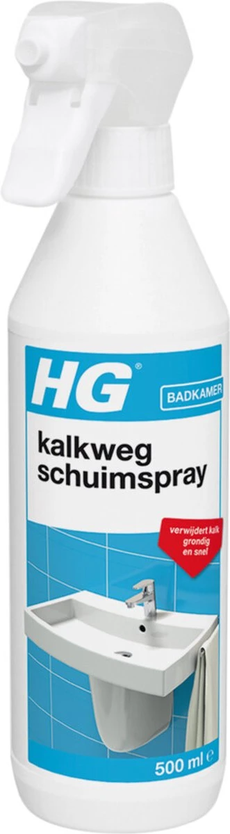 HG kalkweg schuimspray - 500ml - 100% glans - verwijdert en voorkomt kalk - biologisch afbreekbaar HG Kalkweg Schuimspray - 500ml - 100% Glans - Verwijdert En Voorkomt Kalk - Biologisch Afbreekbaar -Huishoudelijke Artikelen Winkel 331x1200 2