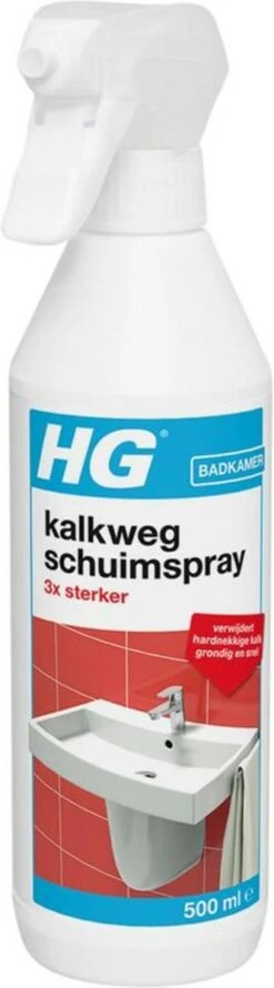 HG Kalkweg Schuimspray 3x Sterker - 500ml - Verwijdert Extreme Kalkresten - 100% Opgelost, 100% Resultaat -Huishoudelijke Artikelen Winkel 333x1200 1