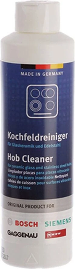 Bosch / Siemens Kookplaat Reiniger - 250 Ml -Huishoudelijke Artikelen Winkel 335x1200 1