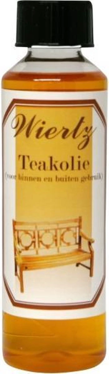 Wiertz Teakolie 250ML Wiertz Teakolie 250ML -Huishoudelijke Artikelen Winkel