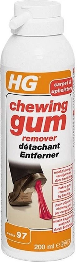 HG Chewing Gum Remover (HG Product 97) - 200ml - Bevriest Kauwgom 4 HG Chewing Gum Remover (HG Product 97) - 200ml - Bevriest Kauwgom -Huishoudelijke Artikelen Winkel 354x1200