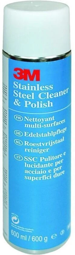 3M RVS Reiniger - 600 Ml -Huishoudelijke Artikelen Winkel 356x1200