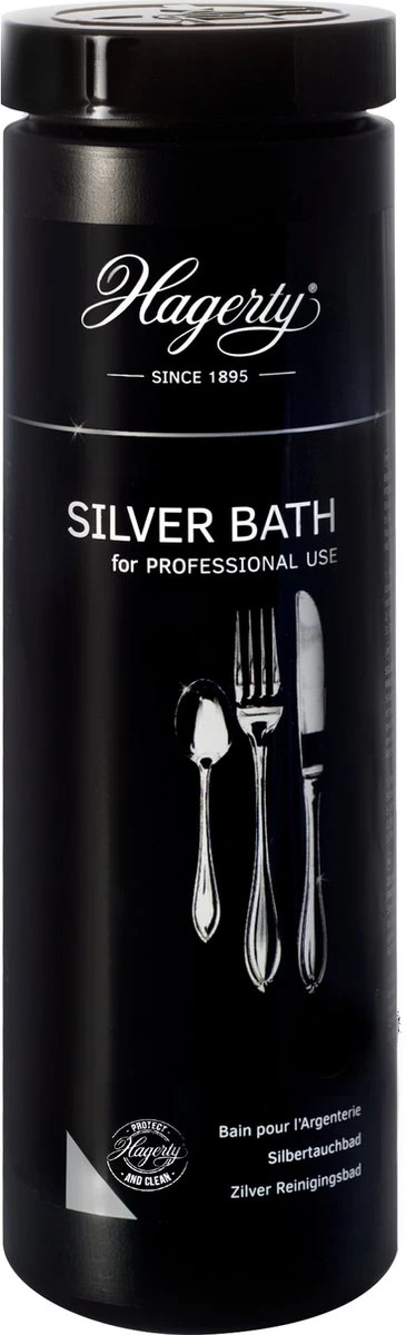 Hagerty Silver Bath - Professional 580ml - reinigingsbad voor zilver bestek Hagerty Silver Bath - Professional 580ml - Reinigingsbad Voor Zilver Bestek -Huishoudelijke Artikelen Winkel