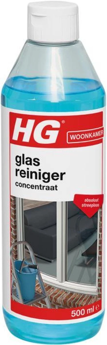 HG glasreiniger concentraat - 500ml - reinigt streeploos - de keuze van professionele glazenwassers HG Glasreiniger Concentraat - 500ml - Reinigt Streeploos - De Keuze Van Professionele Glazenwassers -Huishoudelijke Artikelen Winkel 374x1200 2