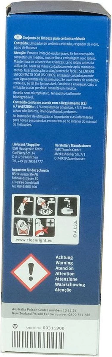 Bosch / Siemens Kookplaat onderhoudsset - Onderhoudsset voor keramische oppervlakken Bosch / Siemens Kookplaat Onderhoudsset - Onderhoudsset Voor Keramische Oppervlakken -Huishoudelijke Artikelen Winkel 377x1200 3