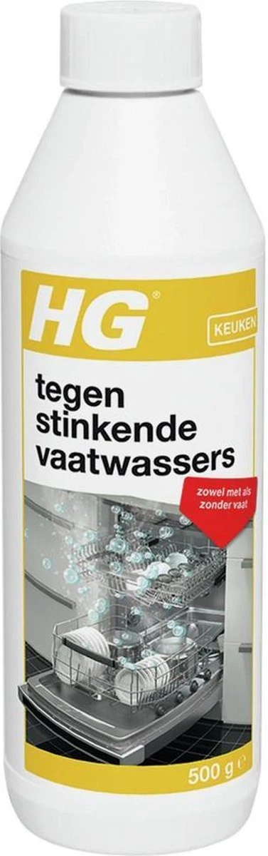 HG tegen stinkende vaatwassers - 500gr - voor een schone en fris ruikende vaatwasser - voor 12 behandelingen HG Tegen Stinkende Vaatwassers - 500gr - Voor Een Schone En Fris Ruikende Vaatwasser - Voor 12 Behandelingen -Huishoudelijke Artikelen Winkel