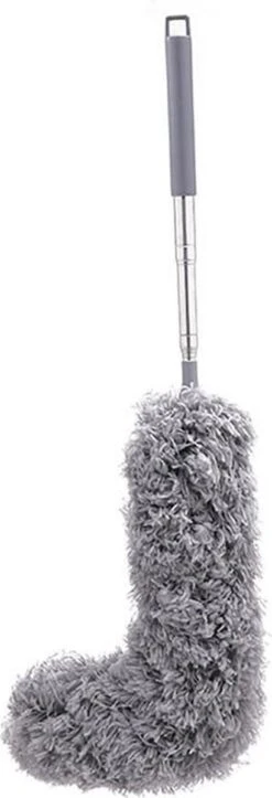 7Style Collection - Microvezel Plumeau Met Uitschuifbare Telescoopsteel Tot 280 CM - Ragebol RVS -Huishoudelijke Artikelen Winkel 410x1200