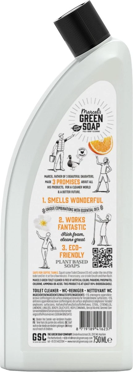 Marcel's Green Soap Toiletreiniger Sinaasappel & Jasmijn - 6 x 750 ml Marcel's Green Soap Toiletreiniger Sinaasappel & Jasmijn - 6 X 750 Ml -Huishoudelijke Artikelen Winkel 431x1200 2
