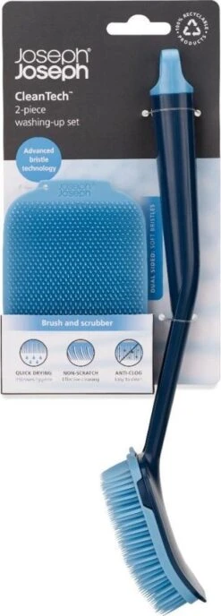 Joseph Joseph CleanTech Afwasborstel En Schrobber Set - Kunststof 6 Joseph Joseph CleanTech Afwasborstel En Schrobber Set - Kunststof -Huishoudelijke Artikelen Winkel 431x1200