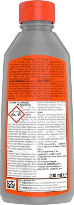 Mr. Muscle - Cera-Fix Voor Keramische - Halogeen En Inductie Kookplaten - Kookplaatreiniger - 2 X 200 Ml -Huishoudelijke Artikelen Winkel 435x1200 1