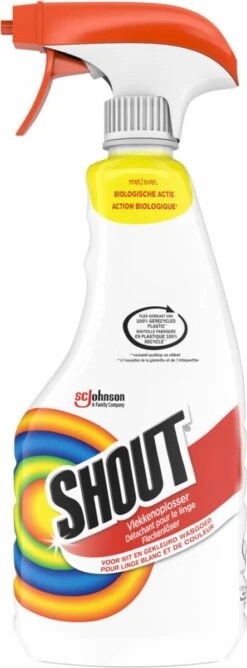 Mr Muscle Shout Vlekkenoplosser Triple Action - Spray - 2 X 500 Ml