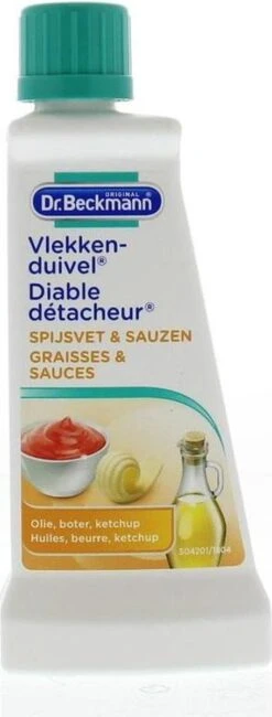 Dr. Beckmann Vlekkenduivel Spijsvet & Sauzen 50 Ml -Huishoudelijke Artikelen Winkel 456x1200 2