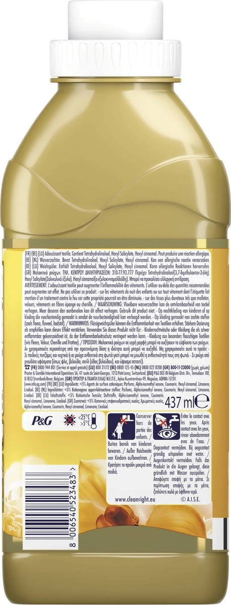 Lenor Gouden Orchidee - Wasverzachter - Voordeelverpakking 8 x 19 Wasbeurten Lenor Gouden Orchidee - Wasverzachter - Voordeelverpakking 8 X 19 Wasbeurten -Huishoudelijke Artikelen Winkel