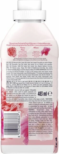 Lenor Pioenroos En Hibiscus Wasverzachter - 8 X 23 Wasbeurten - Voordeelverpakking -Huishoudelijke Artikelen Winkel 464x1200 4