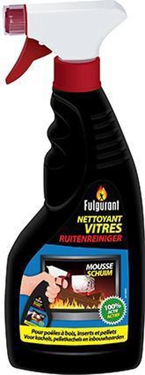 Fulgurant kachel ruitenreiniger 450 ml - glasreiniger - actief schuim - lost direct vuil op Fulgurant Kachel Ruitenreiniger 450 Ml - Glasreiniger - Actief Schuim - Lost Direct Vuil Op -Huishoudelijke Artikelen Winkel 466x1200 6