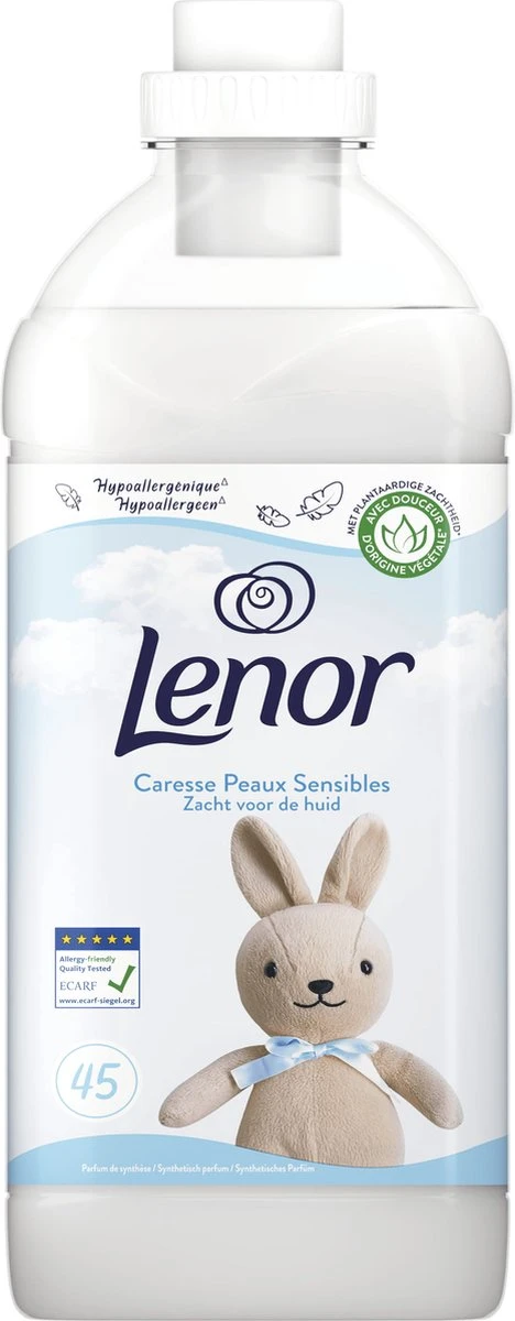 Lenor Caresse Sensitive - Wasverzachter - Voordeelverpakking 8 x 45 Wasbeurten Lenor Caresse Sensitive - Wasverzachter - Voordeelverpakking 8 X 45 Wasbeurten -Huishoudelijke Artikelen Winkel