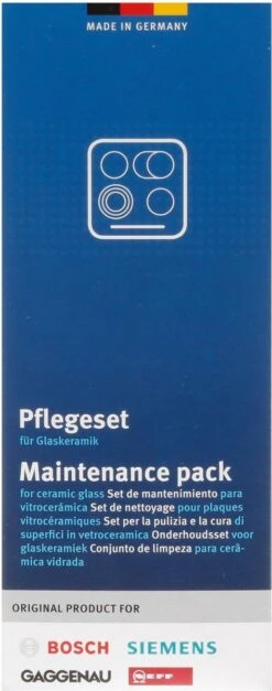 Bosch / Siemens Kookplaat Onderhoudsset - Onderhoudsset Voor Keramische Oppervlakken 3 Bosch / Siemens Kookplaat Onderhoudsset - Onderhoudsset Voor Keramische Oppervlakken -Huishoudelijke Artikelen Winkel 473x1200