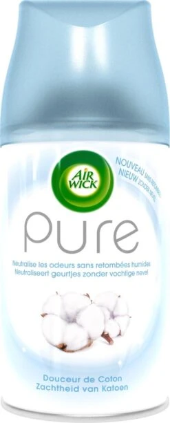 Air Wick Freshmatic Automatische Spray Luchtverfrisser - Pure Zachtheid Van Katoen Navulling - 3 Stuks - Voordeelverpakking -Huishoudelijke Artikelen Winkel 484x1200 3