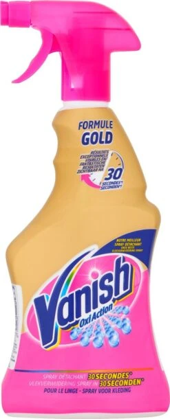 Vanish Oxi Action Gold Vlekverwijderaar Spray - 500ml X2 4 Vanish Oxi Action Gold Vlekverwijderaar Spray - 500ml X2 -Huishoudelijke Artikelen Winkel 486x1200