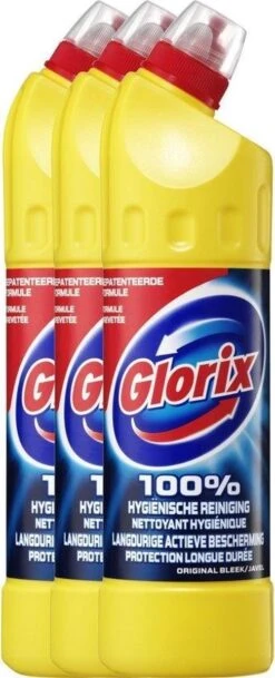Glorix Original - 3 X 750 Ml - Bleek -Huishoudelijke Artikelen Winkel 487x1200 2