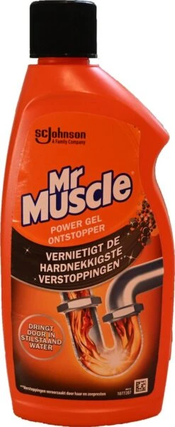 3x Mr. Muscle Power Gel Ontstopper 500 Ml -Huishoudelijke Artikelen Winkel 492x1200 3