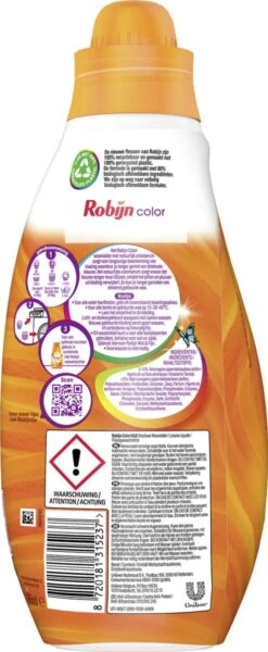 Robijn Klein & Krachtig Classics Color Vloeibaar Wasmiddel - 8 X 19 Wasbeurten - Voordeelverpakking -Huishoudelijke Artikelen Winkel 494x1200 7