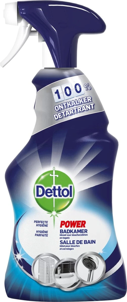 Dettol Allesreiniger Spray Power & Fresh - Badkamer - 500ml x2 Dettol Allesreiniger Spray Power & Fresh - Badkamer - 500ml X2 -Huishoudelijke Artikelen Winkel 504x1200 2