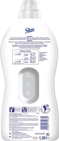 Silan Sensitive Wasverzachter - Baby En Gevoelige Huid - Grootverpakking - 54 Wasbeurten 2 Silan Sensitive Wasverzachter - Baby En Gevoelige Huid - Grootverpakking - 54 Wasbeurten -Huishoudelijke Artikelen Winkel 505x1200