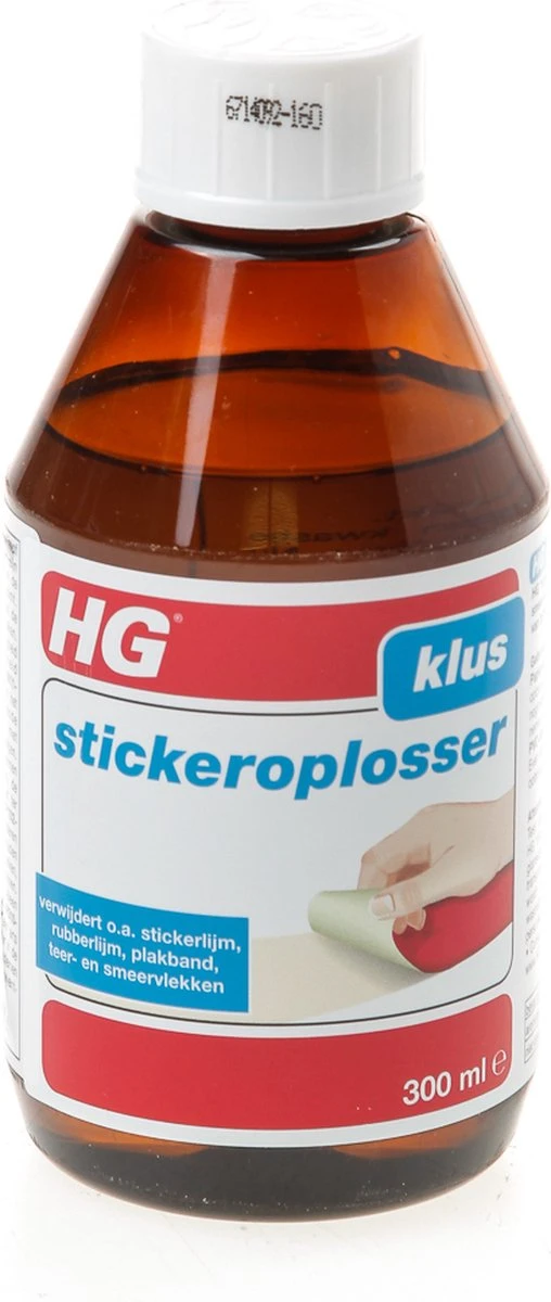 HG stickerverwijderaar - 300ml - eenvoudig in gebruik - 100% lijmrestenverwijdering HG Stickerverwijderaar - 300ml - Eenvoudig In Gebruik - 100% Lijmrestenverwijdering -Huishoudelijke Artikelen Winkel 508x1200 2