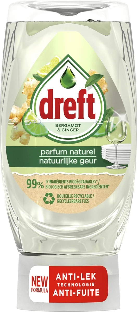 Dreft Natuurlijke Geur - Afwasmiddel - Bergamot & Gember - Ondersteboven Fles - Voordeelverpakking 8 x 370 ml Dreft Natuurlijke Geur - Afwasmiddel - Bergamot & Gember - Ondersteboven Fles - Voordeelverpakking 8 X 370 Ml -Huishoudelijke Artikelen Winkel 526x1200 1