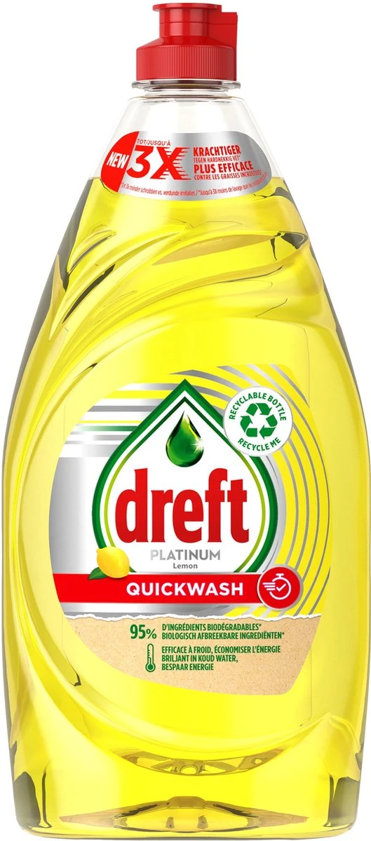 Dreft Platinum - Quickwash - Citroen - Vloeibaar Afwasmiddel - Voordeelverpakking 8 x 780 ml Dreft Platinum - Quickwash - Citroen - Vloeibaar Afwasmiddel - Voordeelverpakking 8 X 780 Ml -Huishoudelijke Artikelen Winkel 529x1200 3
