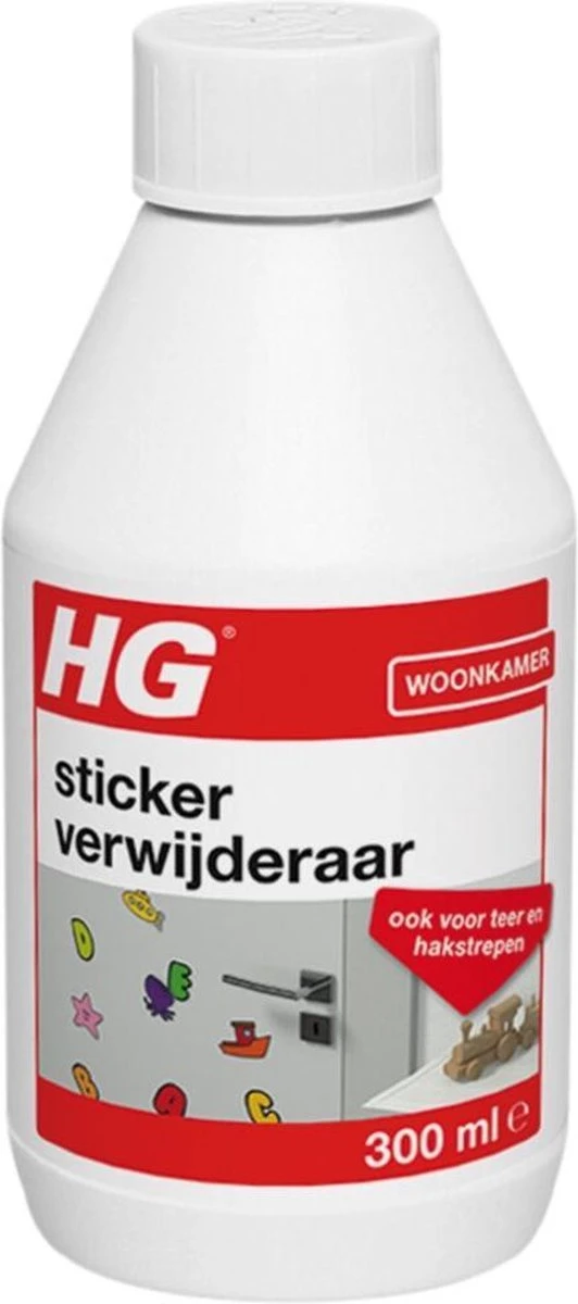 HG stickerverwijderaar - 300ml - eenvoudig in gebruik - 100% lijmrestenverwijdering HG Stickerverwijderaar - 300ml - Eenvoudig In Gebruik - 100% Lijmrestenverwijdering -Huishoudelijke Artikelen Winkel 532x1200 2