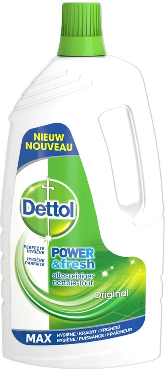 Dettol Allesreiniger Power & Fresh - Original - 1.5 L Dettol Allesreiniger Power & Fresh - Original - 1.5 L -Huishoudelijke Artikelen Winkel