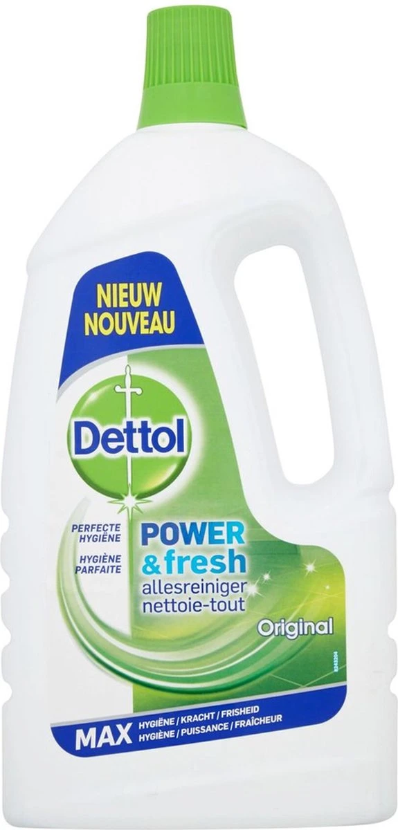 Dettol Allesreiniger Power & Fresh - Original - 1.5 L Dettol Allesreiniger Power & Fresh - Original - 1.5 L -Huishoudelijke Artikelen Winkel