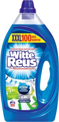 Witte Reus Gel Wasmiddel- Kwartaalverpakking - 100 Wasbeurten 3 Witte Reus Gel Wasmiddel- Kwartaalverpakking - 100 Wasbeurten -Huishoudelijke Artikelen Winkel 581x1200