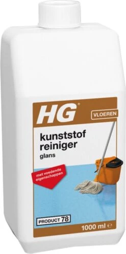 HG Kunststofreiniger Glans - Glansherstel - Geschikt Voor O.a. Pvc, Gietvloeren En Linoleum -Huishoudelijke Artikelen Winkel 596x1200