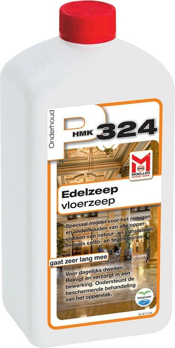 HMK P324 - Vloeibare zeep voor steen - Moeller - 1 L HMK P324 - Vloeibare Zeep Voor Steen - Moeller - 1 L -Huishoudelijke Artikelen Winkel 605x1200 1