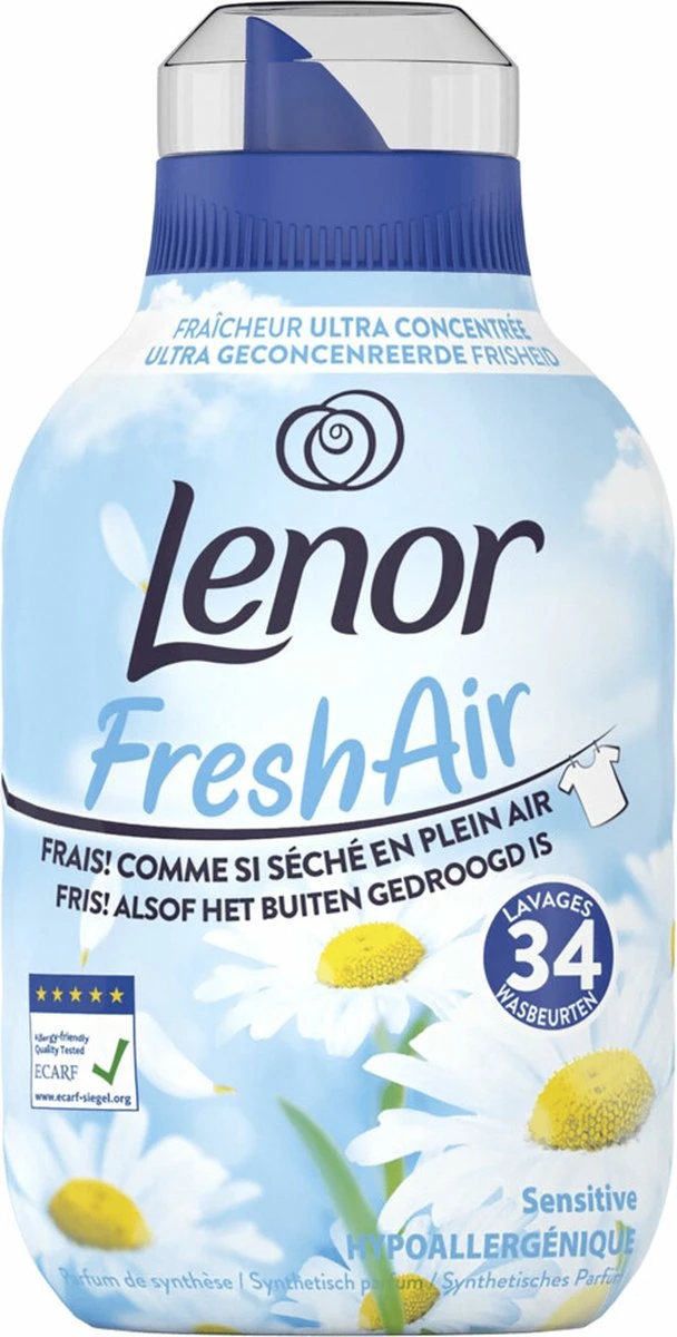 Lenor Fresh Air Sensitive - Wasverzachter - 6 x 34 Wasbeurten Voordeelverpakking Lenor Fresh Air Sensitive - Wasverzachter - 6 X 34 Wasbeurten Voordeelverpakking -Huishoudelijke Artikelen Winkel 608x1200 1