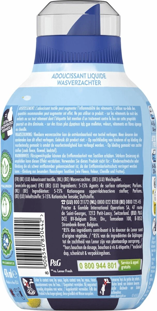 Lenor Fresh Air Sensitive - Wasverzachter - 6 x 34 Wasbeurten Voordeelverpakking Lenor Fresh Air Sensitive - Wasverzachter - 6 X 34 Wasbeurten Voordeelverpakking -Huishoudelijke Artikelen Winkel 608x1200 2